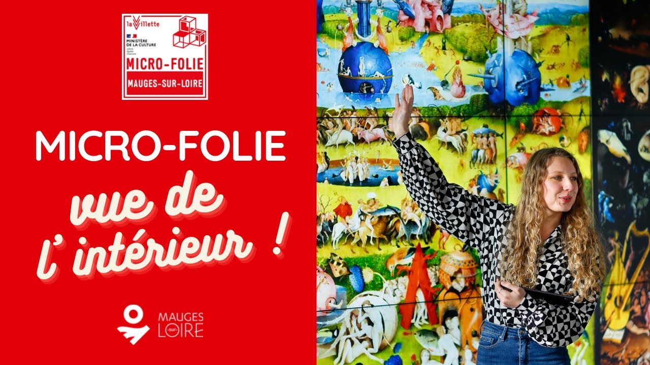 Découvrez la Micro-Folie Mauges-sur-Loire de l'intérieur !