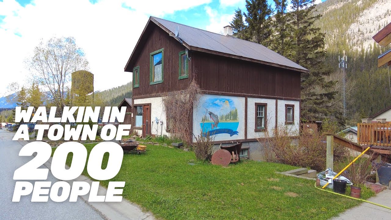 Exploring a Town with 200 People | Field British Columbia