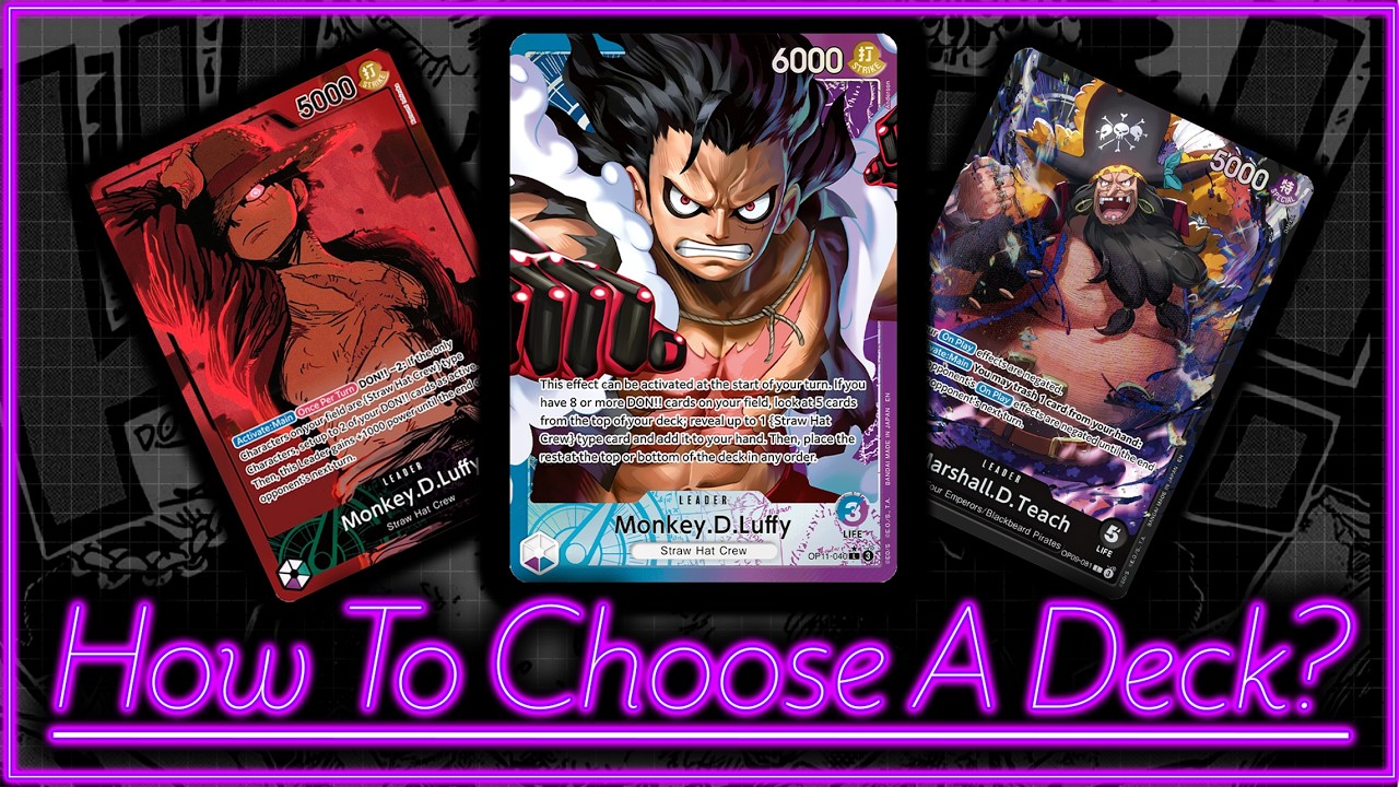 Which One Piece Deck Is For You? - Which One Piece Deck Is Best For A New Player? OP11 Edition