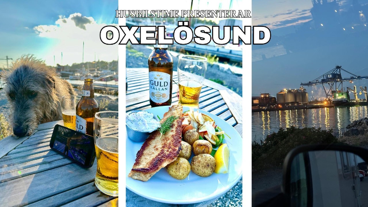 Oxelösund: Tillslut hittade vi en ställplats