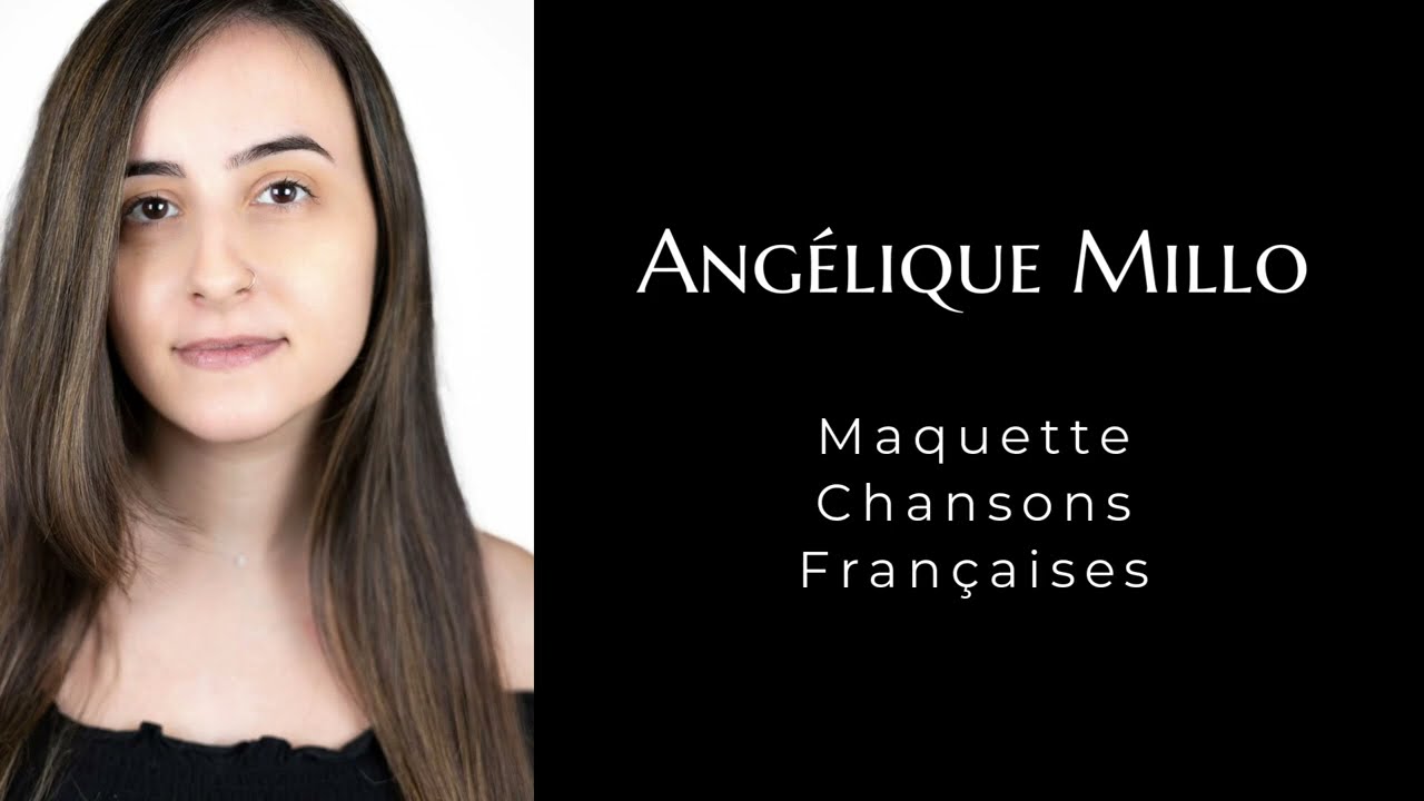 Maquette Chansons Françaises - Angélique Millo