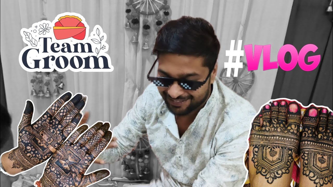 Neeraj weds Shivani | vlog-1 | The mehendi vlog #vlogs #wedding 