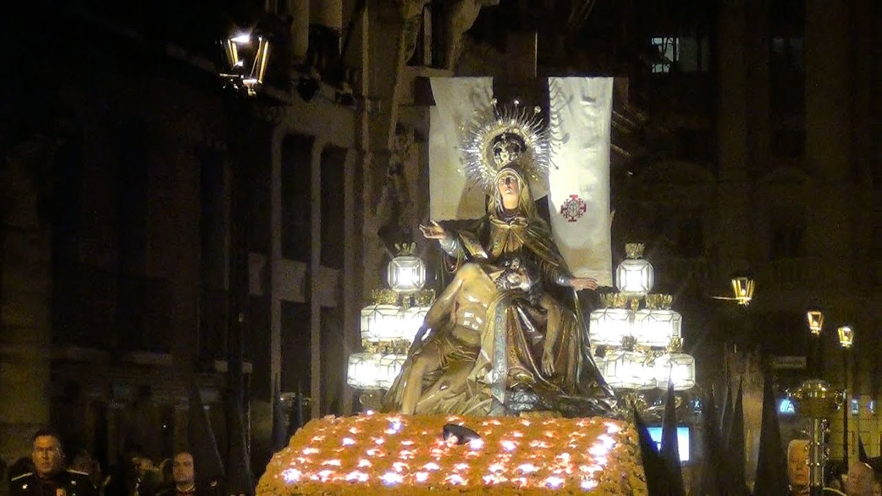 35 Viernes Santo - Cofradía de Nuestra Señora de la Piedad - Semana Santa de Zaragoza 2023