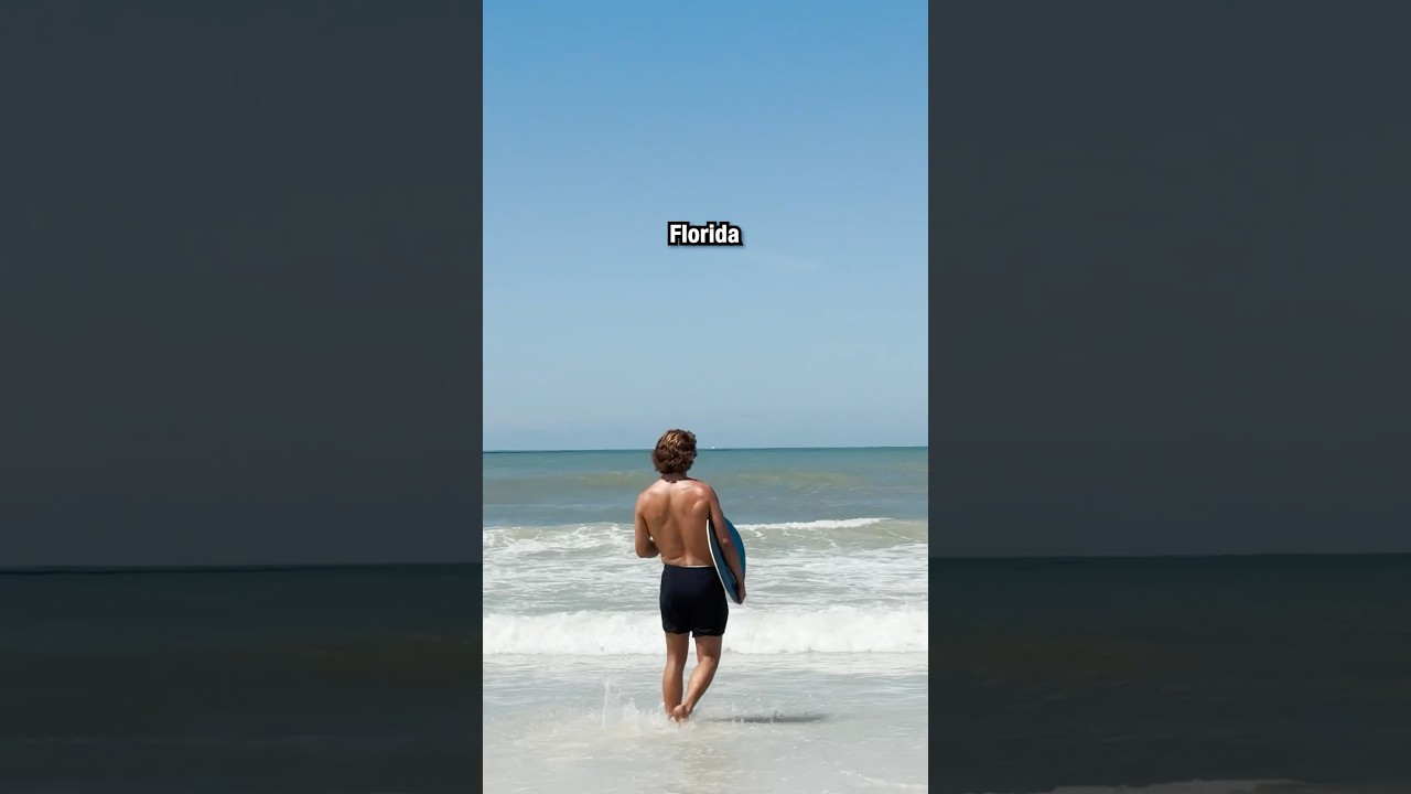 Учимся кататься на скимборде во Флориде 🏄🏼‍♂️🏝️