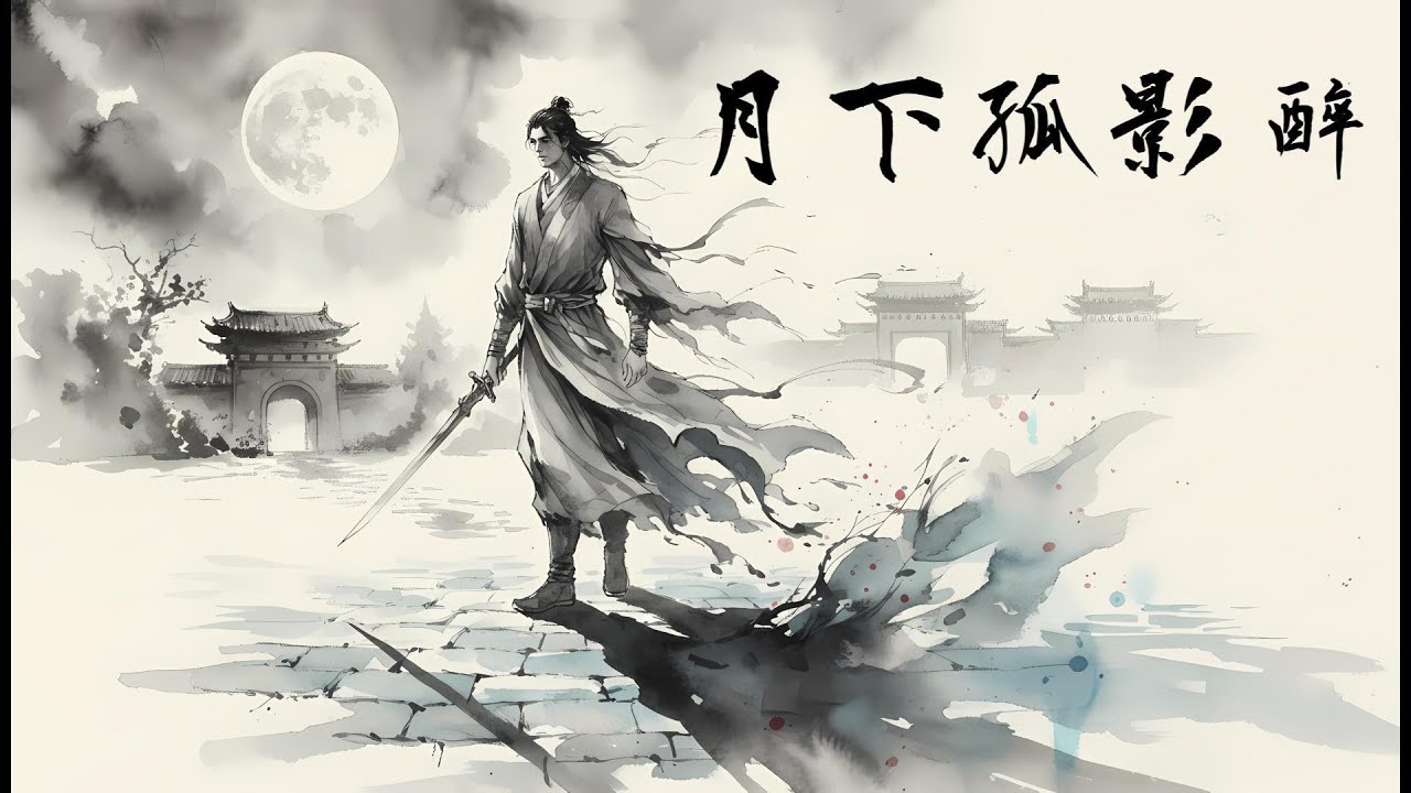 月下孤影醉 | 一曲斷腸，半生癡悔，獨醉月色中 🎧️ EchoXU | 原創古風歌曲【Official Lyric Video】