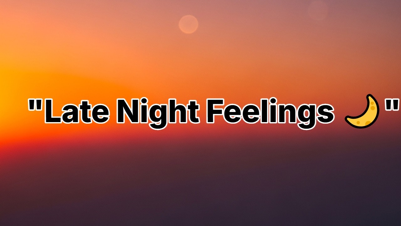 Golden Hour Letters 🌙 | Lonely Night Thoughts 😢