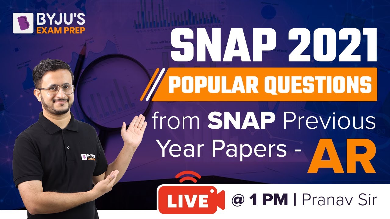 SNAP 2021 | Popular Questions from SNAP Previous Year Papers - AR | BYJU'S Exam Prep