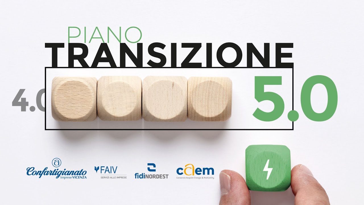 Piano Transizione 5.0: requisiti e incentivi per imprese