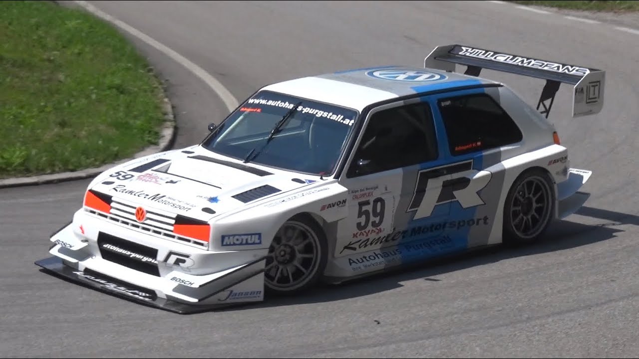 630HP VW Golf Mk2 Rallye TFSI-R - Turbo E1 Hillclimb Monster by Karl Schagerl!
