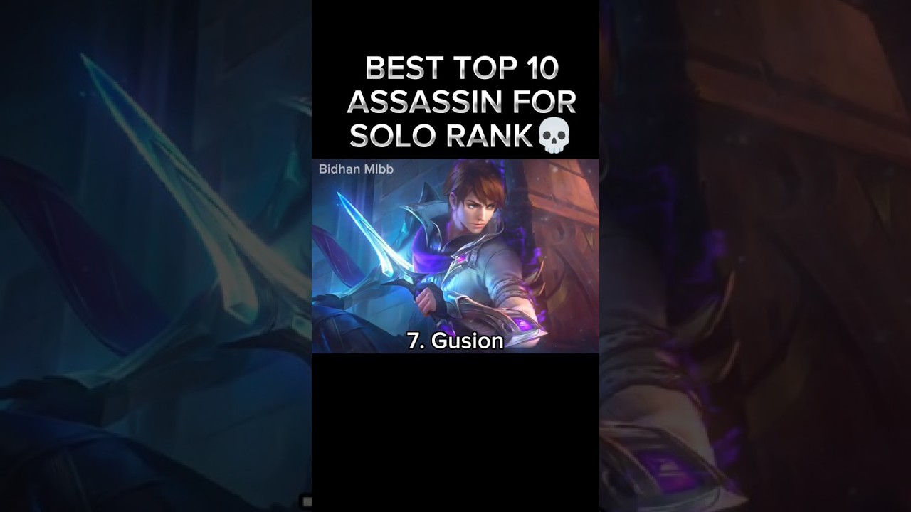 Top 10 Assassins in MLBB 2025 🔥 (Ranked from Noob to God-Tier)#mlbb #mobilelegends #mlbbshorts #ml