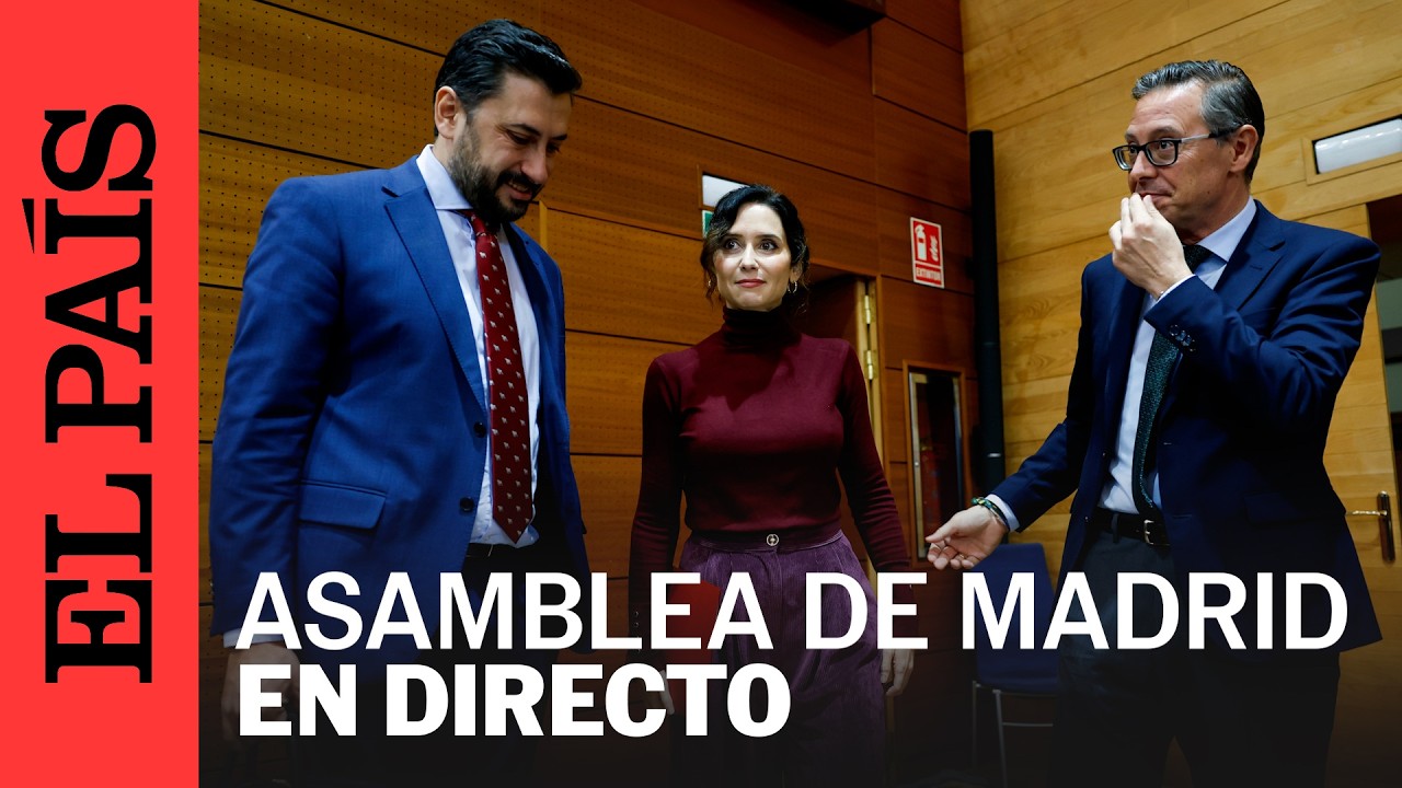 DIRECTO | Ayuso comparece en la Asamblea de Madrid para explicar la crisis de su Gobierno | EL PA&Iacute;S