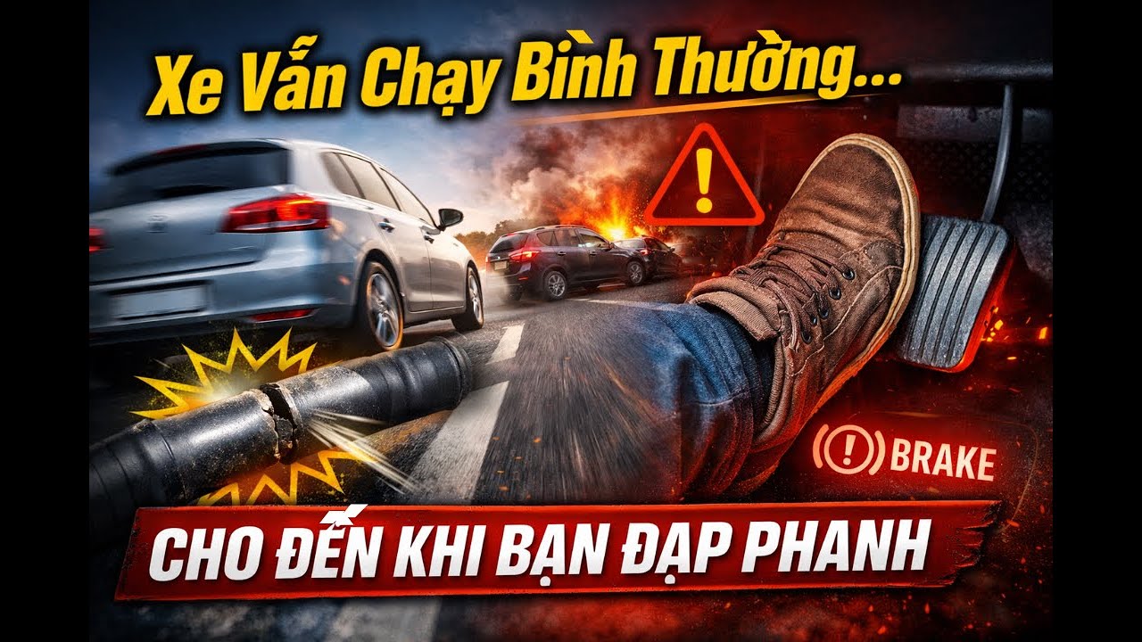 Xe Vẫn Chạy Bình Thường… Cho Đến Khi Bạn Đạp Phanh
