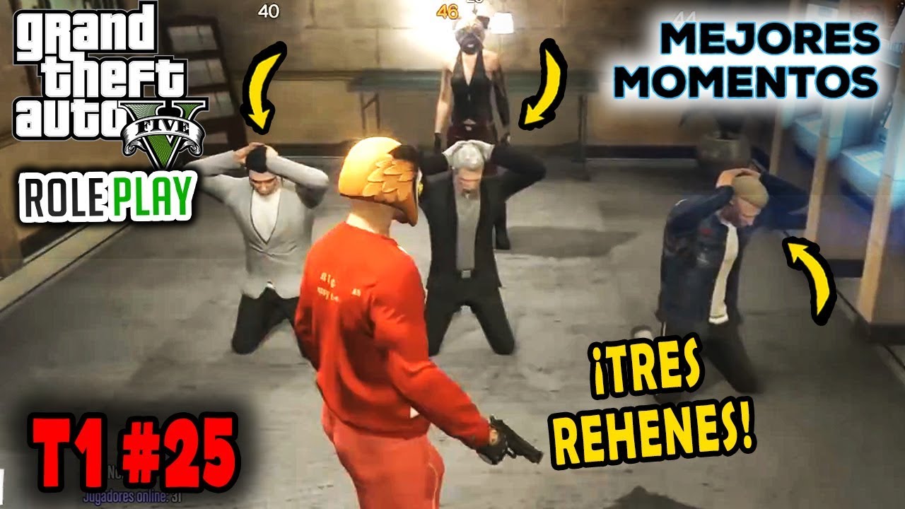 MEJORES MOMENTOS T1#25 GTA V ROLEPLAY | FARGAN