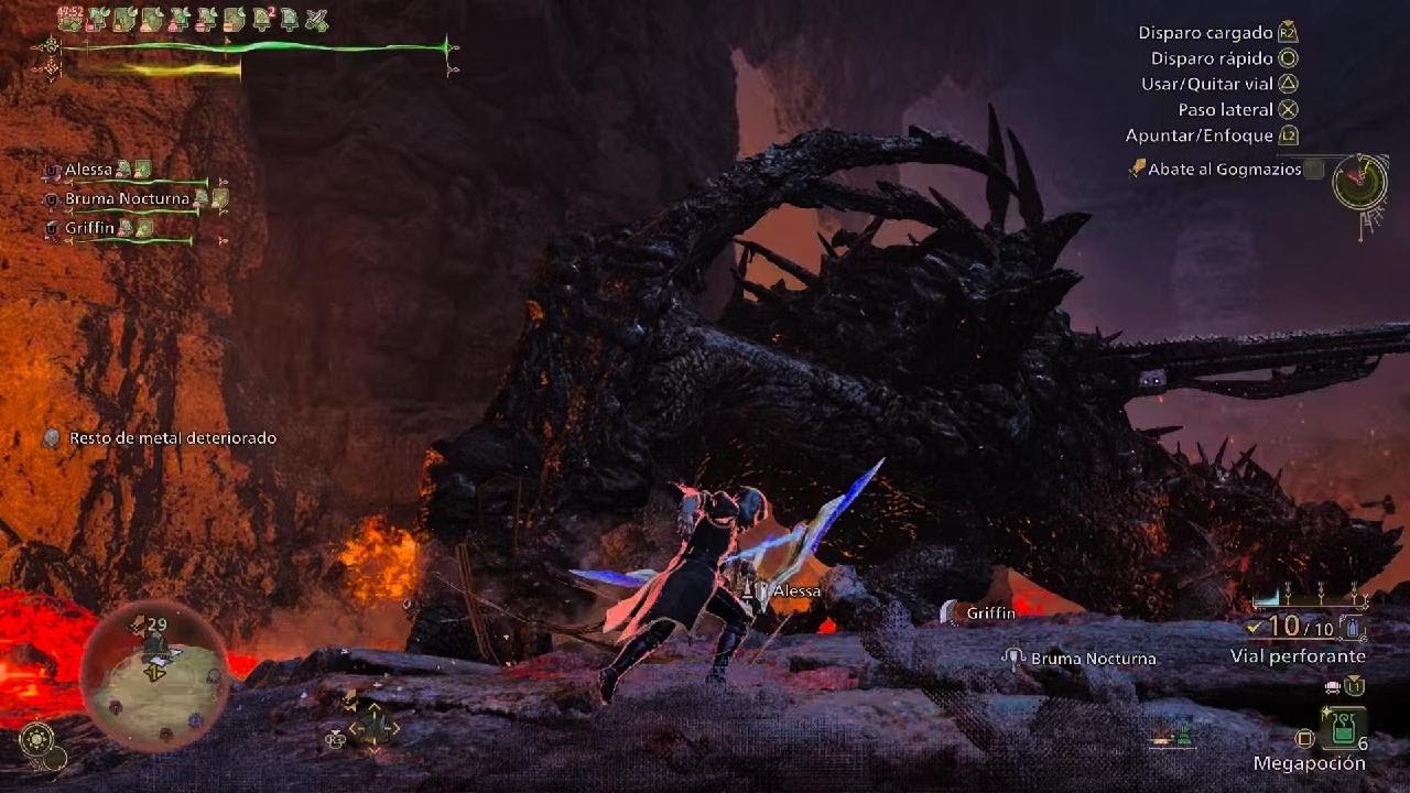 Monster Hunter Wilds Gogmazios 18:48 Bow Solo (With Support Hunters)