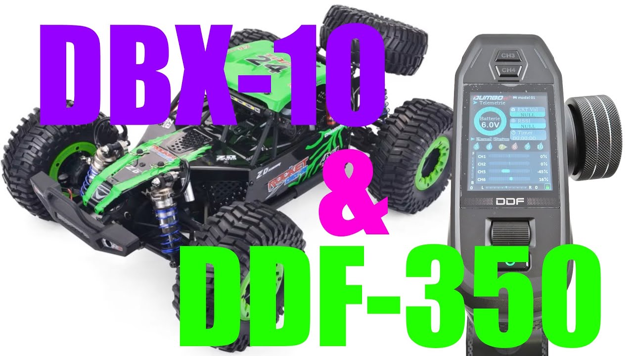 Tuning RC auta!  🔥🤩 ZD Racing DBX-10
