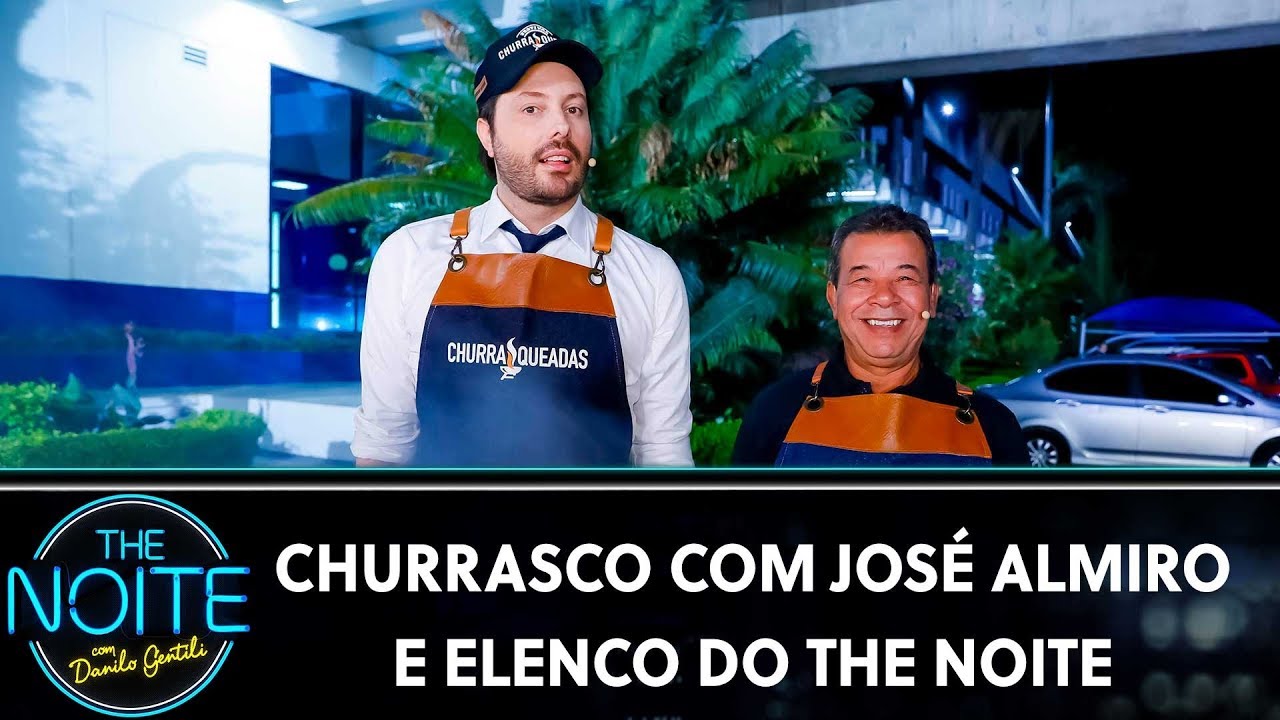Churrasco com Jos&eacute; Almiro e elenco do The Noite | The Noite (10/12/19)