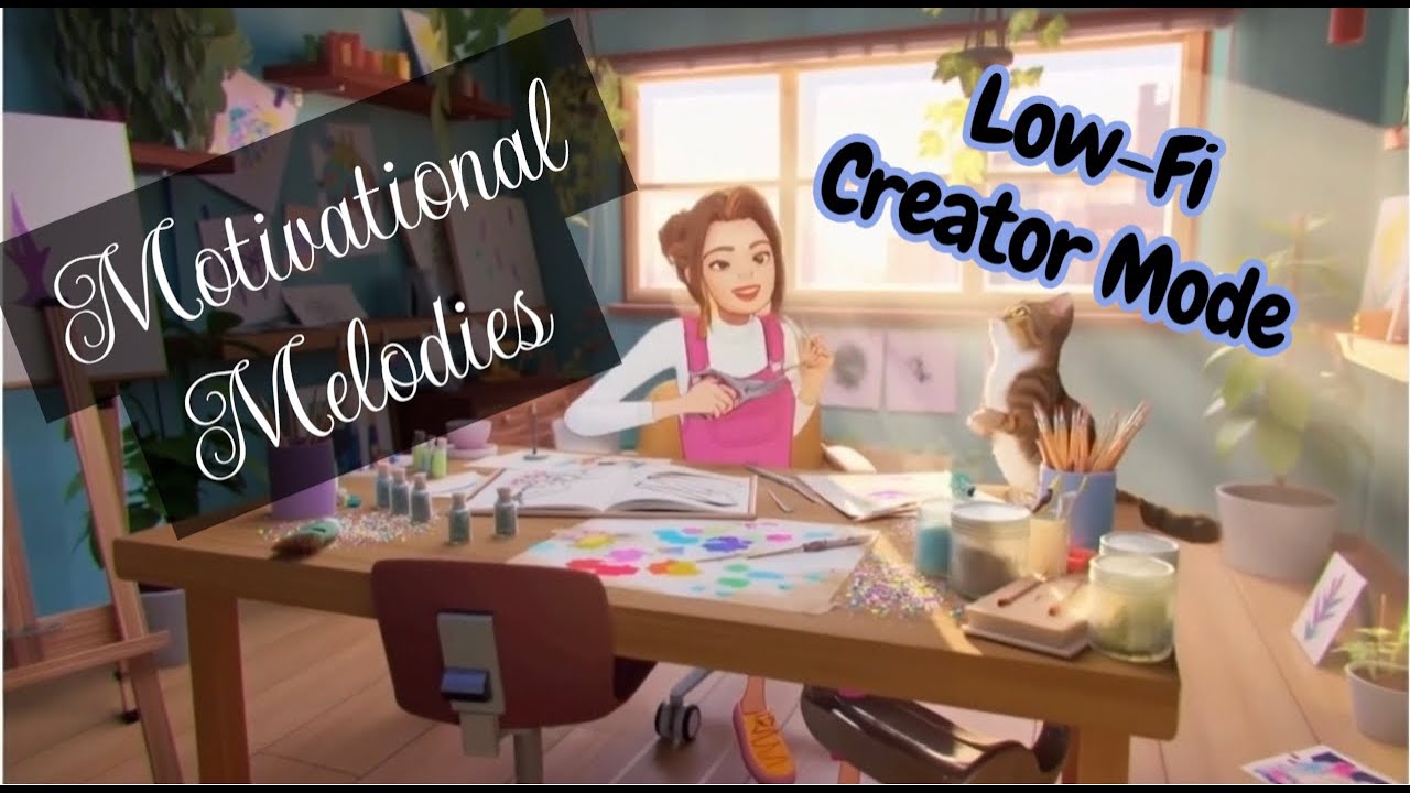 Introducing LUMLifeArt's Motivational Melodies | Low-Fi Creator Melody | Upbeat Lowfi Focus Music