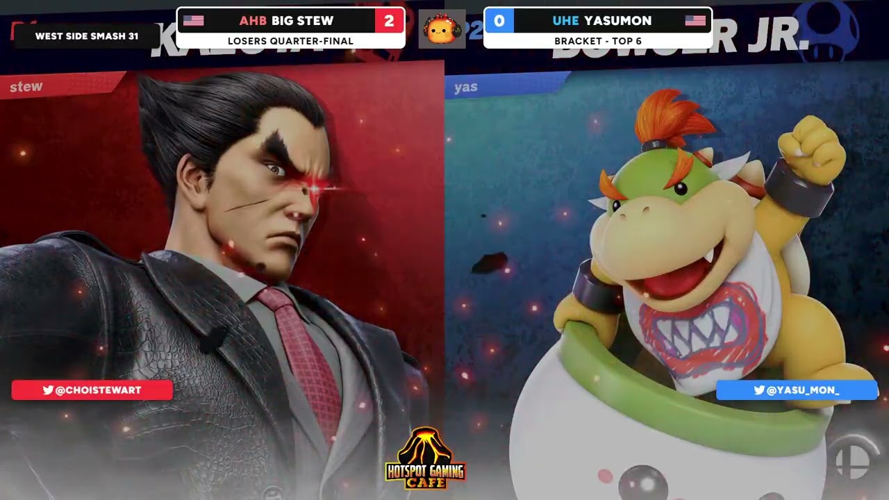 West Side Smash 31: LT8 - YasuMon vs Big Stew