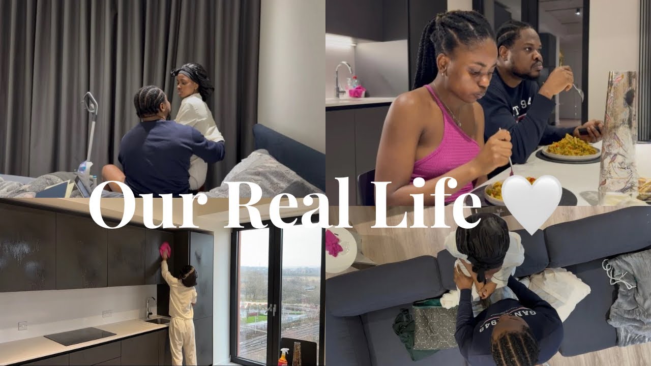A Day In Our Life as a Couple | Cleaning, Cooking & Quality Time