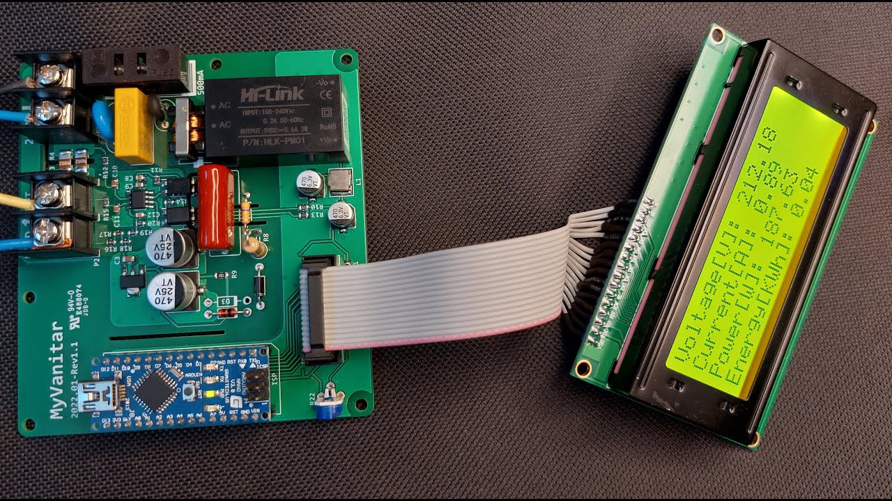 🔶 High Precision Digital AC Energy Meter Circuit [Voltage, Current, Power, KWh]