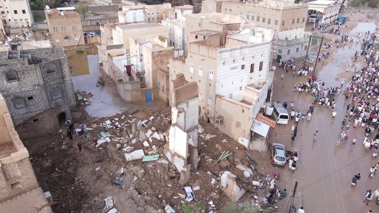 تغطية خاصة - حجم الأضرار التي خلفتها مياه السيول والأمطار بمدينة تريم
