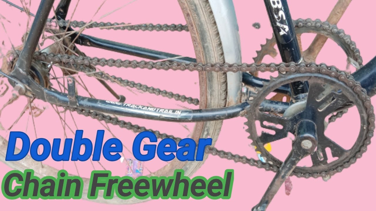 Double Drivetrain Fixed Gear 2 Freewheels |Cycle Me Double Gear|
