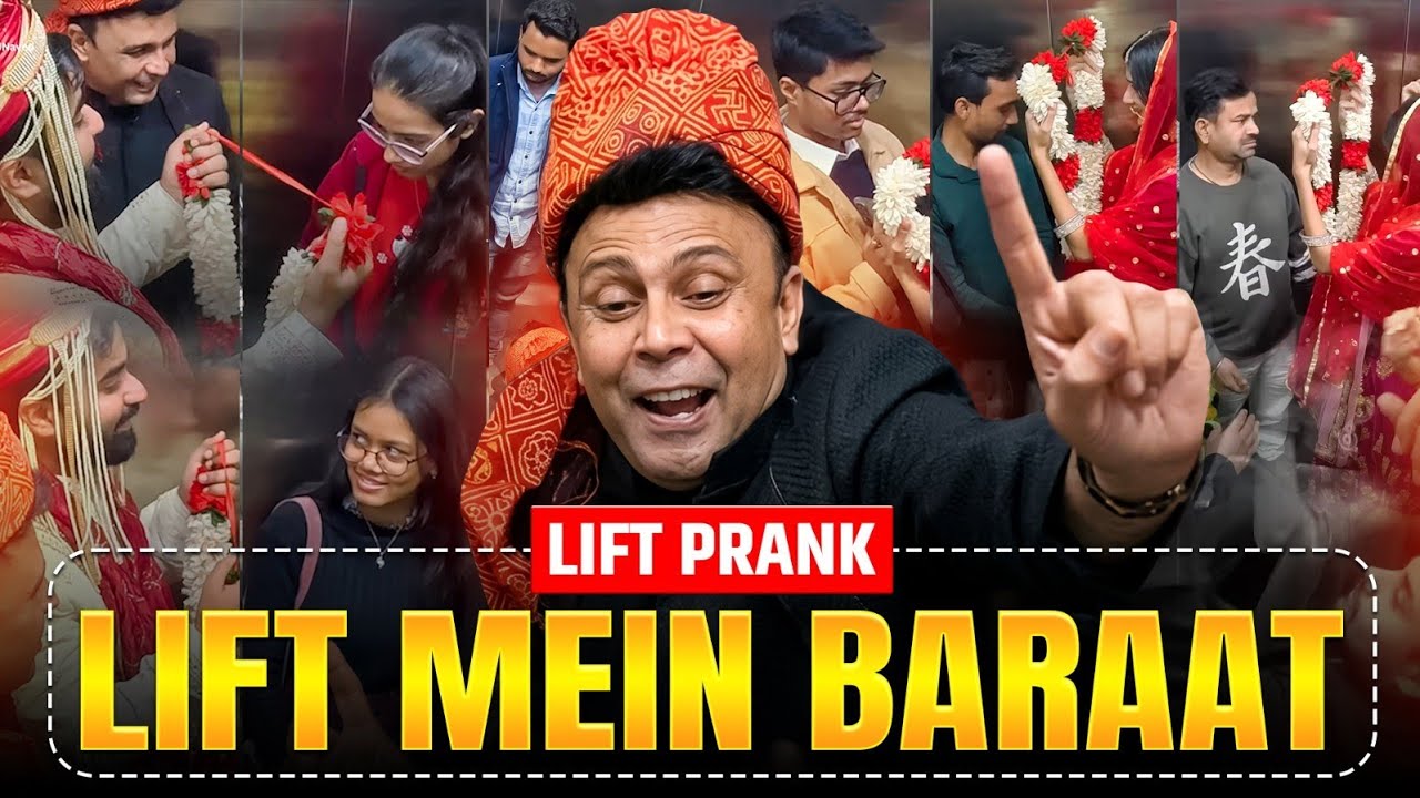 Lift Prank 56 | RJ Naved