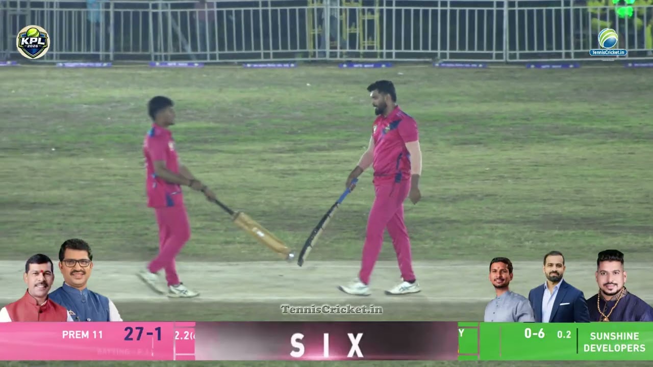 SUNSHINE DEVELOPERS VS PREM 11 || KARJAT PREMIER LEAGUE 2026