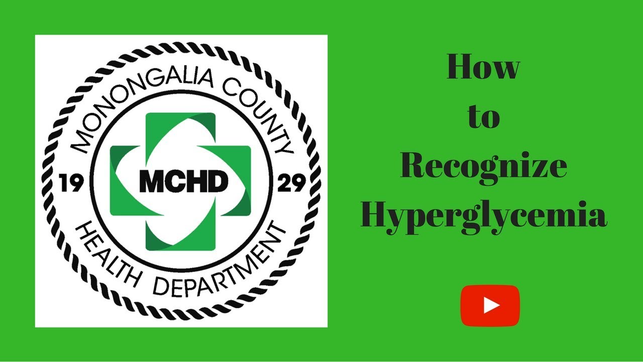 How to Recognize Hyperglycemia