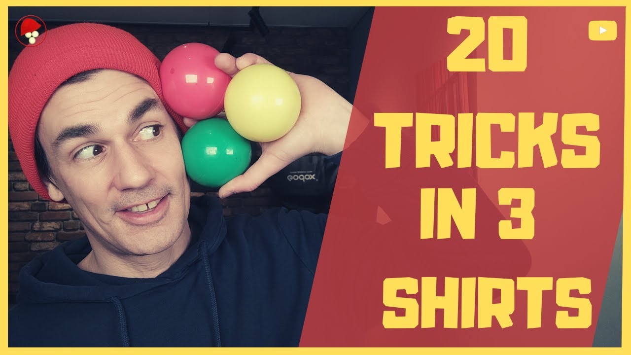 20 Tricks mit 3 Bällen jonglieren - Anfänger bis Fortgeschritten