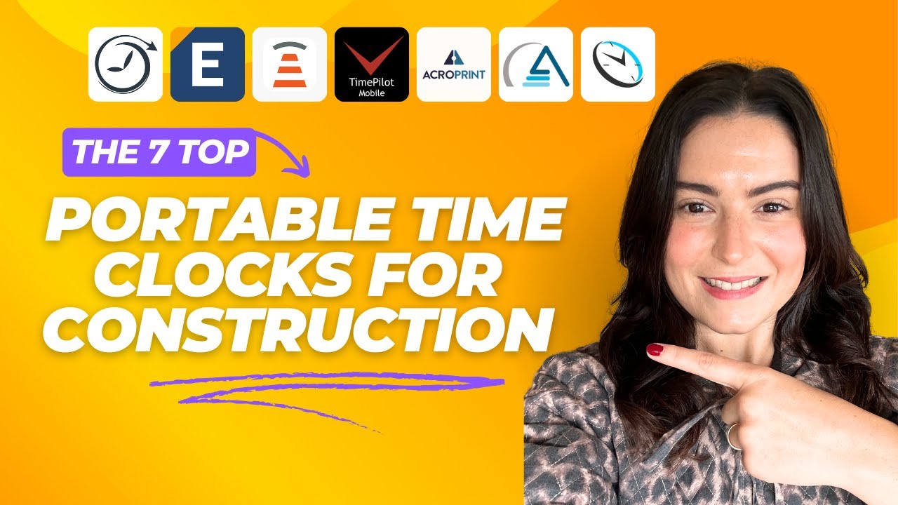 The 7 Best Portable Time Clocks for Construction Teams (Mobile & Physical)