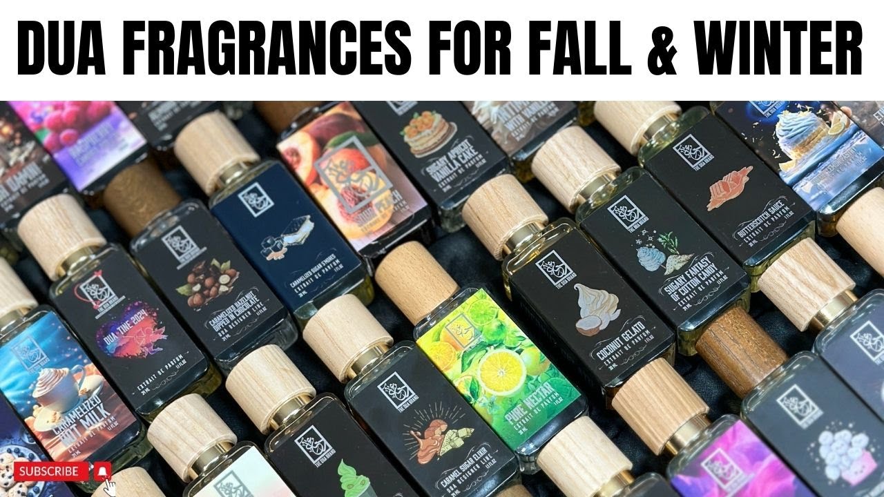 DUA FRAGRANCES FOR FALL & WINTER | PERFUME SUGGESTIONS | GOURMAND FRAGRANCES