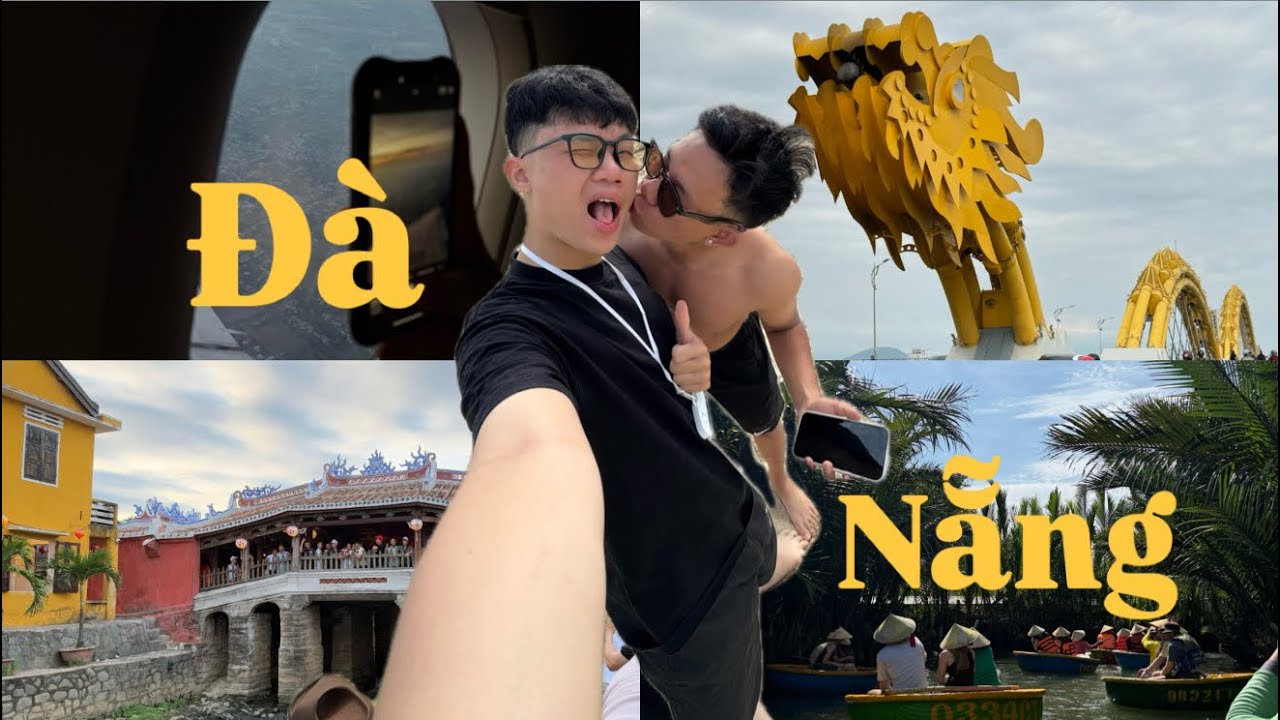 VLOG TRAVEL ! 4 ngày 4 đêm ăn chơi tại ĐÀ NẴNG - HỘI AN bay sớm về muộn.