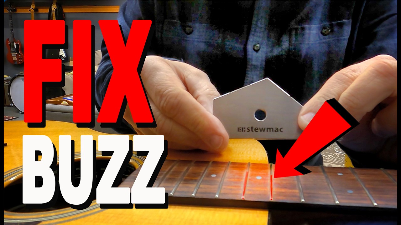 How To Fix Fret Buzz On A Martin OM 21(Step by Step Guide)