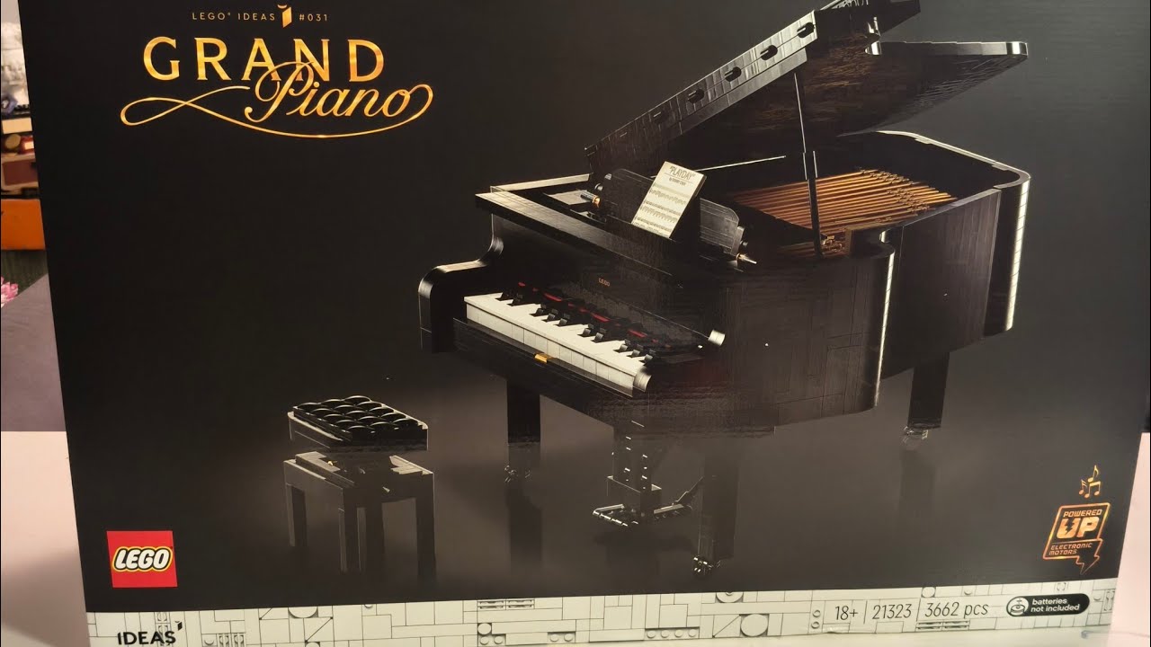 #Lego: Le Grand piano /The great piano (5 ans sur YouTube/5 years on YouTube) 