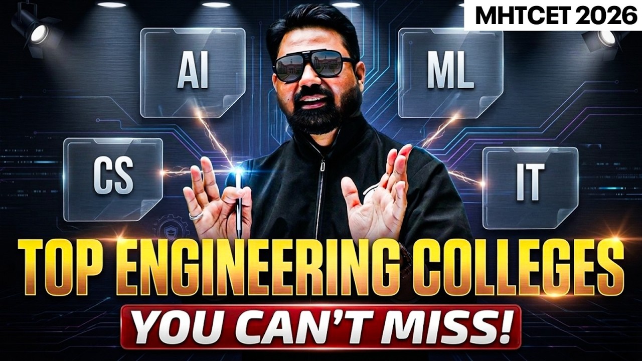 Top Engineering Colleges via MHTCET | Rank Kitna Chahiye? #topcollege