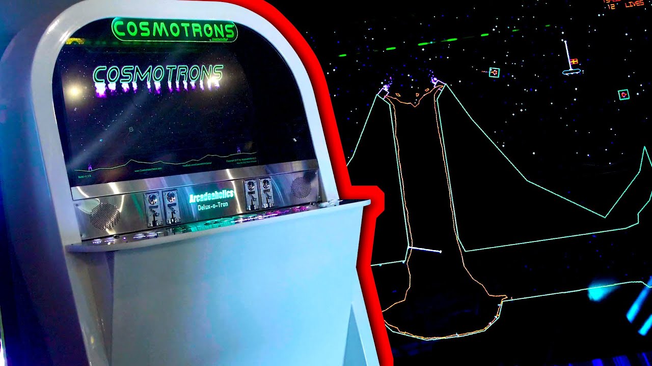 A Brand New Retro Arcade Experience! | Cosmotrons!!