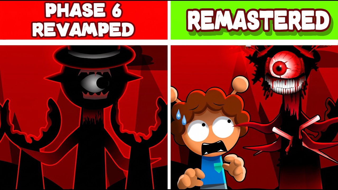Sprunki: Phase 6 Revamped vs Remastered &mdash; New Update Comparison (Which Version is Better?) 🔥