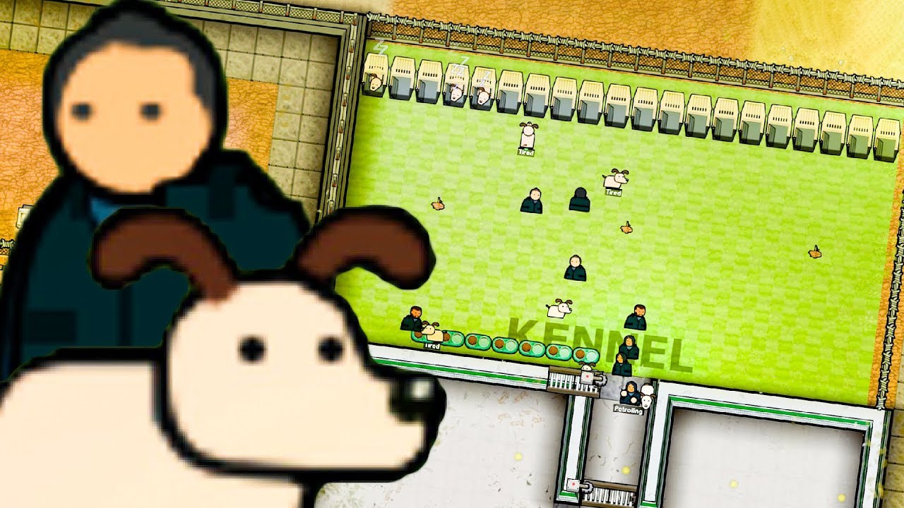 The dogs have the best place! (The rest sucks) Prison Architect (Part 9)