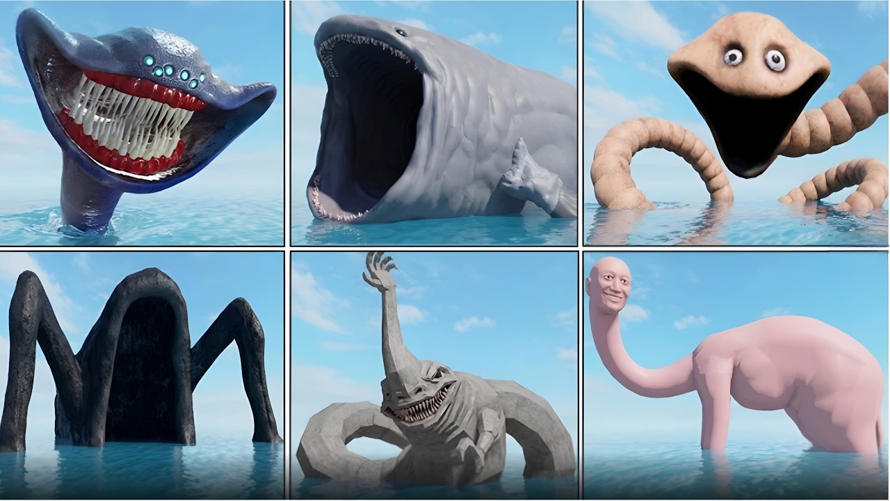 Sea monster update scp morphs
