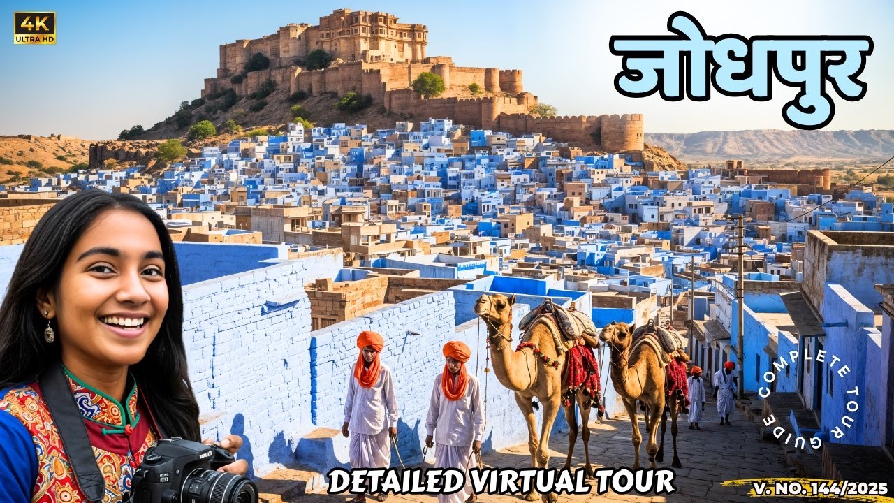 Jodhpur Tourist Places | Jodhpur Detailed Virtual Tour | Blue City of Rajasthan |Jodhpur Best Places