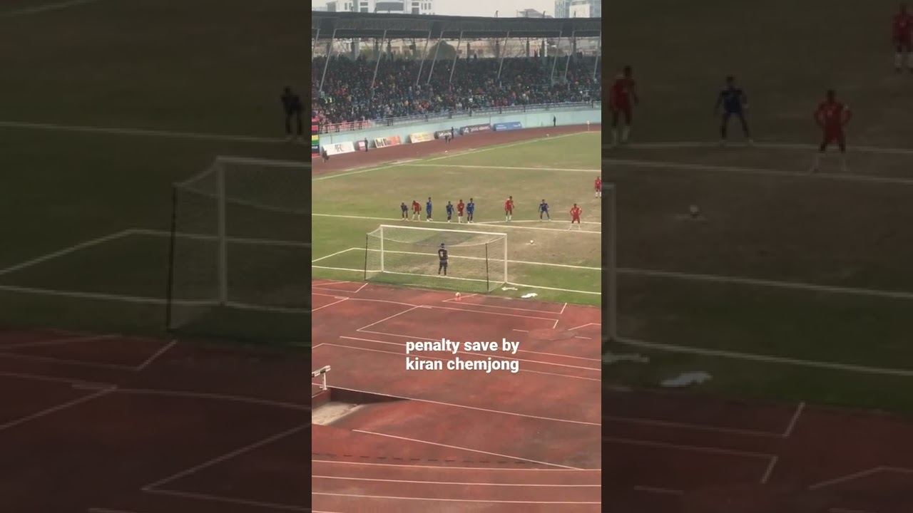 Nepal vs Mairitius &hellip; penalty save by kiran chemjong
