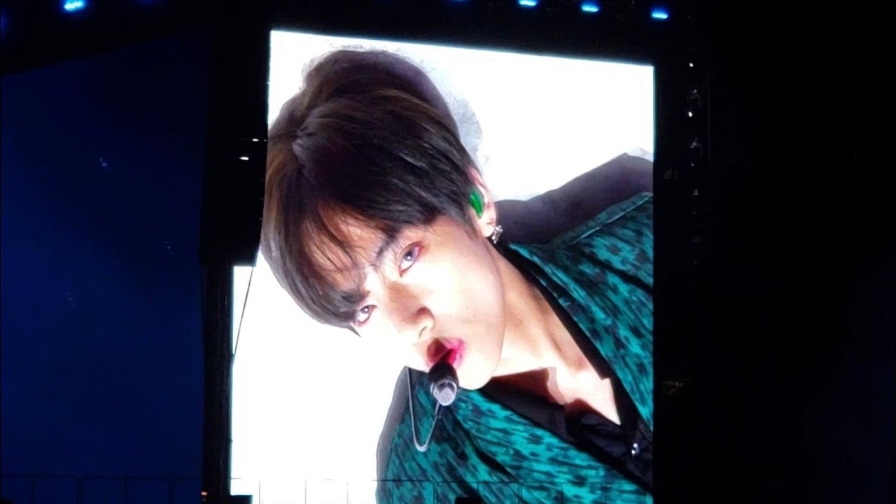 190504 Taehyung V Singularity @ BTS 방탄소년단 Speak Yourself Tour Rose Bowl Los Angeles Concert Fancam