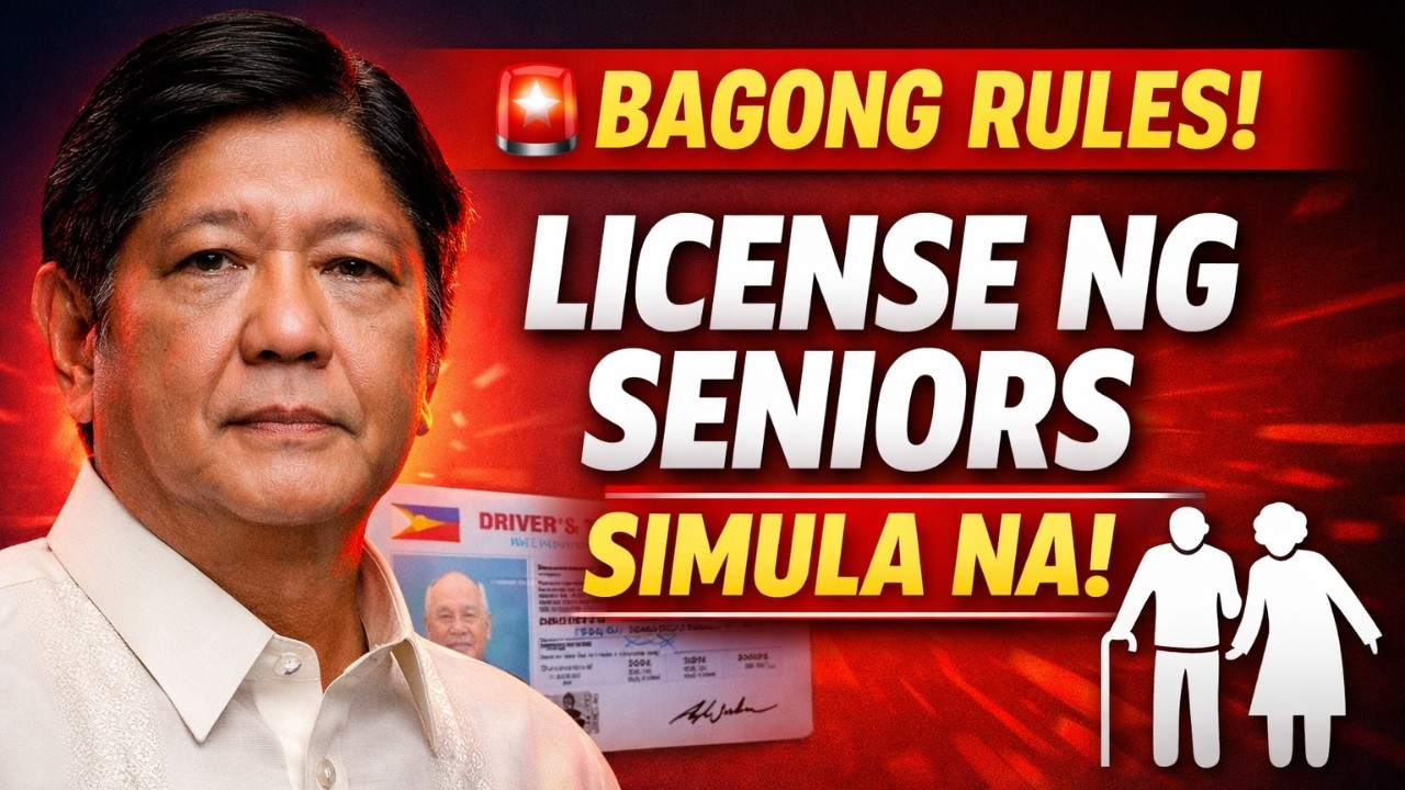 Bagong Driver’s License Rules para sa Senior Citizens Simula March 5, 2026 — Alamin!