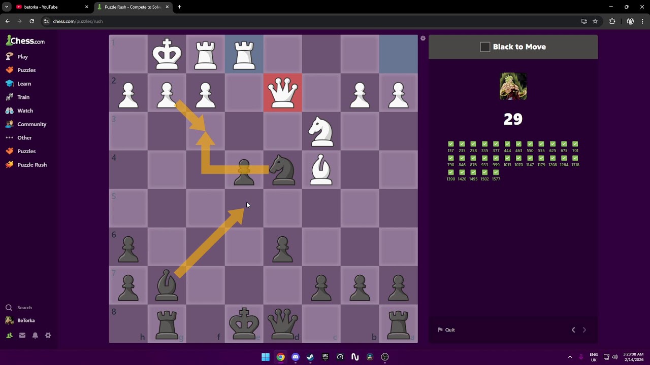 chess stream  -  بث شطرنج
