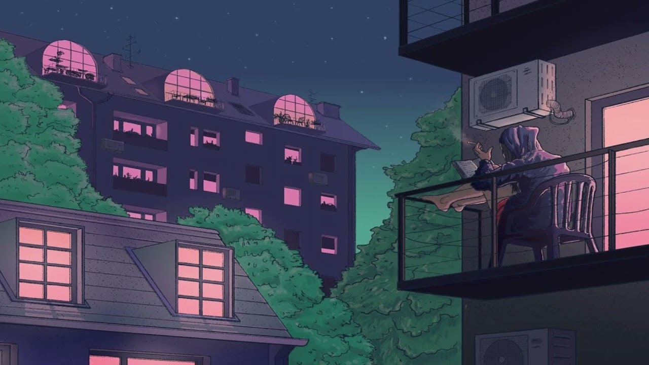 Midnight Balcony Lofi | Chill & Reflect