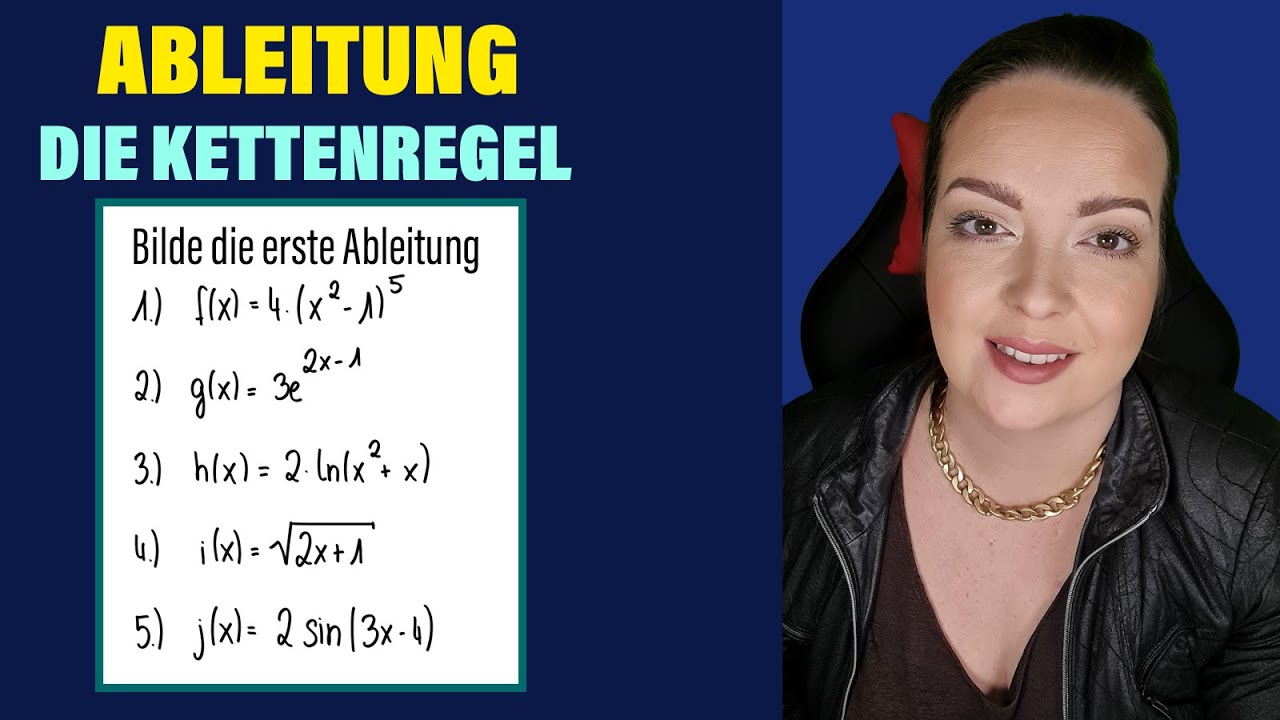 Die Kettenregel leicht erklärt | e-Funktion, ln-Funktion, Sinus-Funktion usw. #kettenregel