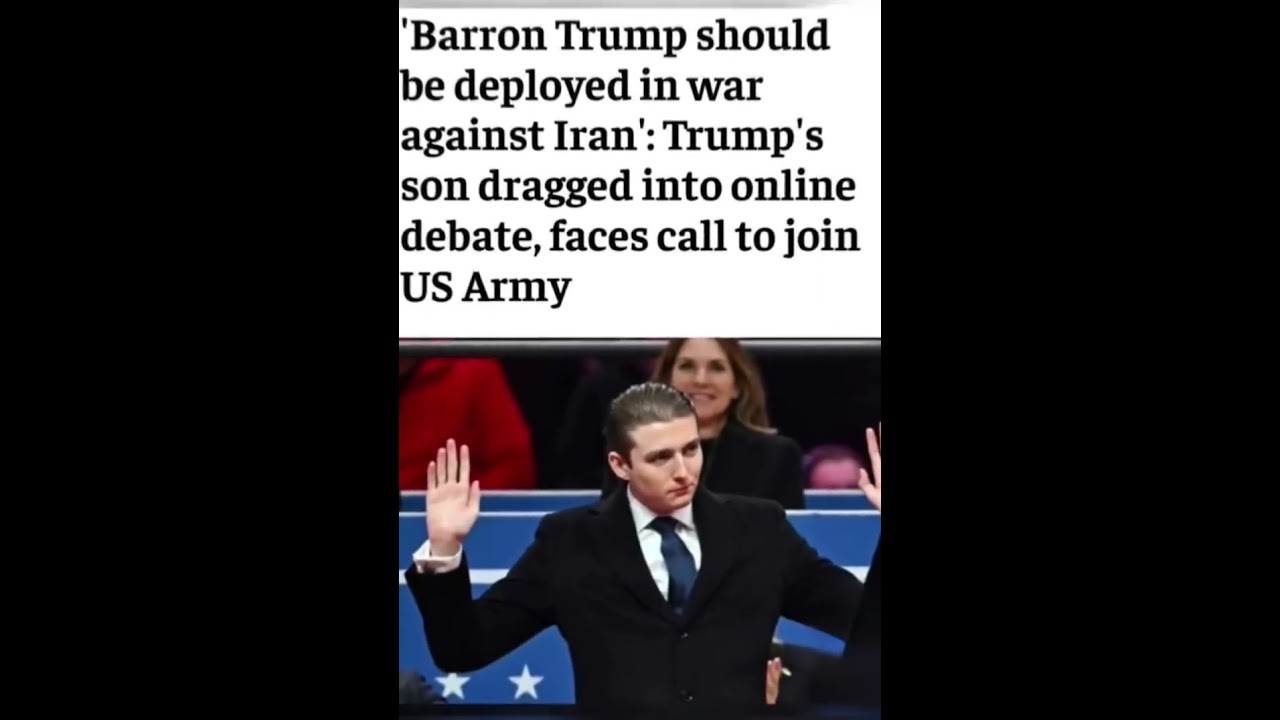 DRAFT BARRON BONE SPURS THE 2ND #SENDBARRON#fu #funny