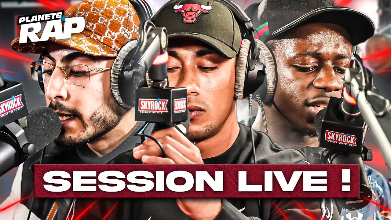 SESSION FREESTYLE avec Maes, The S, Béna & JRK 19 ! #PlanèteRap