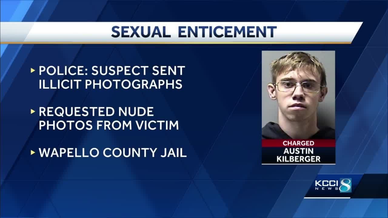 Police: 19-year-old sent illicit photos of himself to an Iowa child